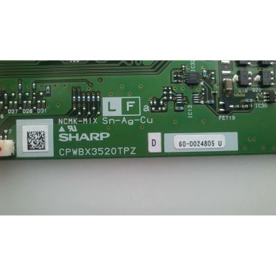 T-CON / SHARP CPWBX3520TPZD / CPWBX3520TPZ (D)  / PARTE SUSTITUTA CPWBX3520TPXD / MODELOS LC-42D62U / LC-42D72U / LC-42XD10E / LC-42XD1EA / PANEL LK420D3LZ10W - Imagen 2